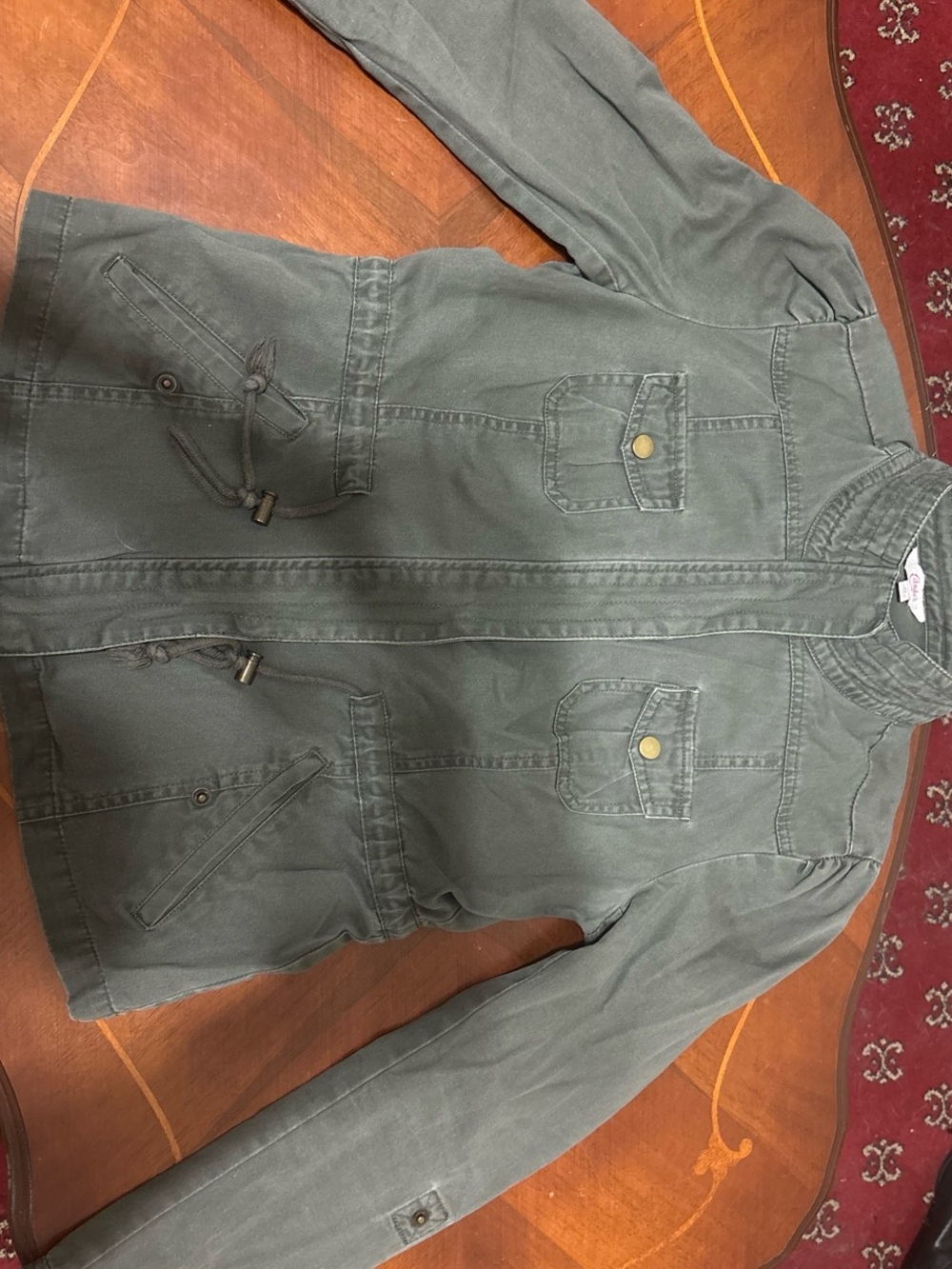 Olive Utility Jacket - Lightweight
